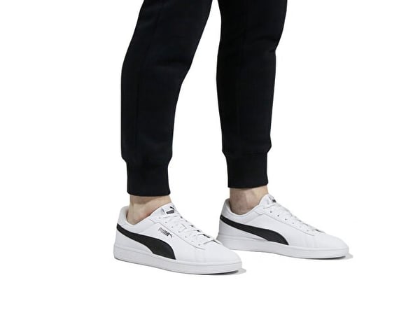 Puma Puma Smash 3.0 Buck Beyaz Erkek Günlük Spor Ayakkabı