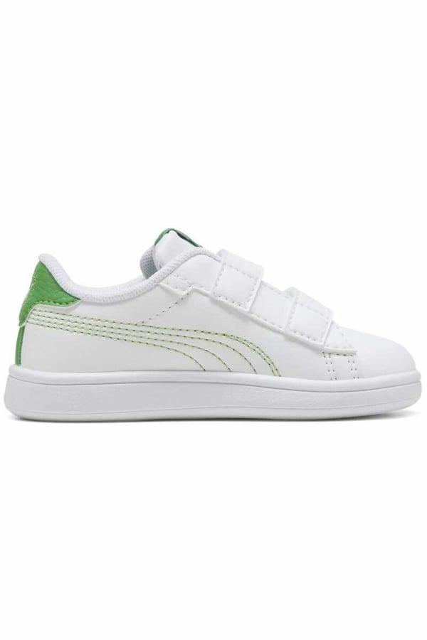 Puma Puma Smash 3.0 Dino V Inf Beyaz Erkek Çocuk Günlük Spor Ayakkabı