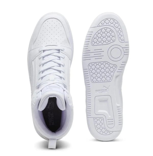 Puma Puma Smash 3.0 Buck Beyaz Erkek Günlük Spor Ayakkabı