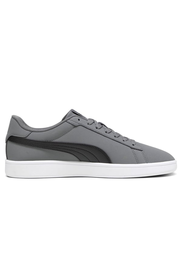 Puma Puma Smash 3.0 Buck Gri Erkek Günlük Spor Ayakkabı