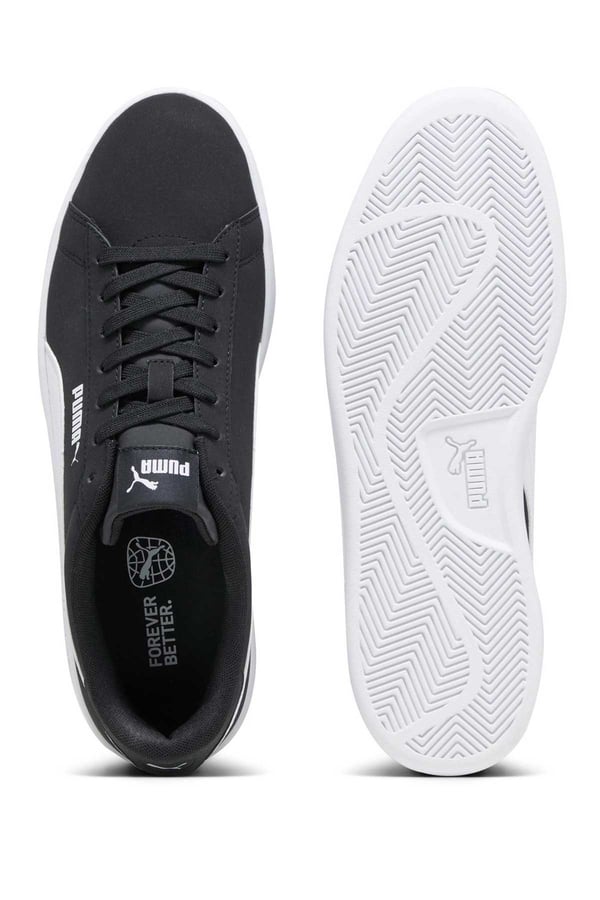 Puma Puma Smash 3.0 Buck Siyah Unisex Günlük Spor Ayakkabı