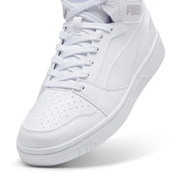 Puma Puma Smash 3.0 Buck Beyaz Erkek Günlük Spor Ayakkabı