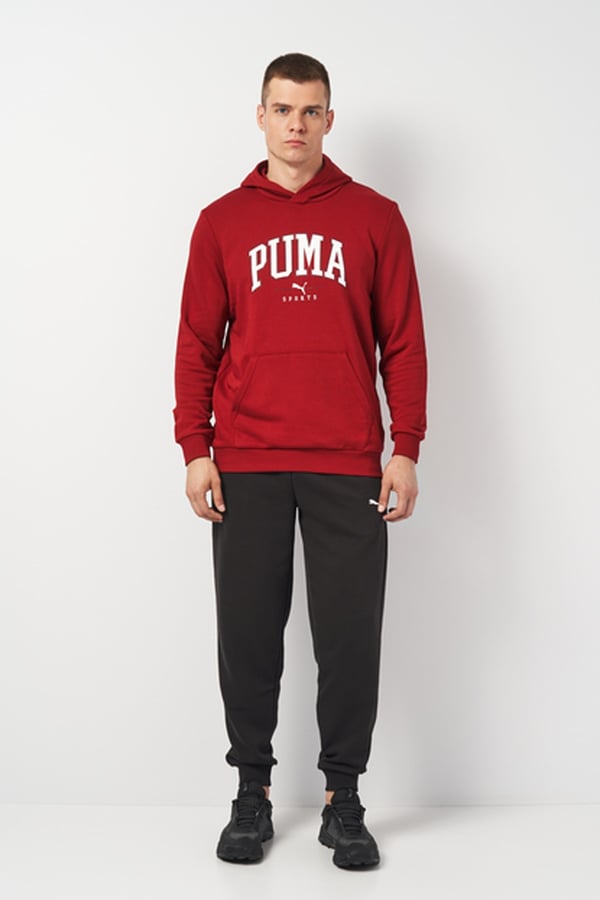 Puma PUMA SQUAD Hooded Suit Siyah Erkek Eşofman Takımı