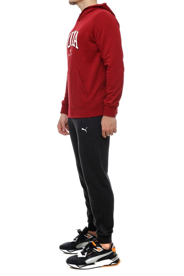 Puma PUMA SQUAD Hooded Suit Siyah Erkek Eşofman Takımı