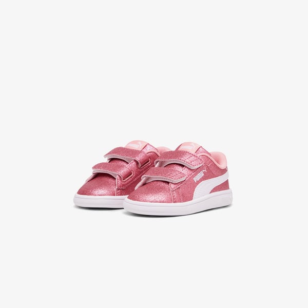 Puma PumaSmash 3.0 Glit Glam V In Pembe Kız Çocuk Günlük Spor Ayakkabı