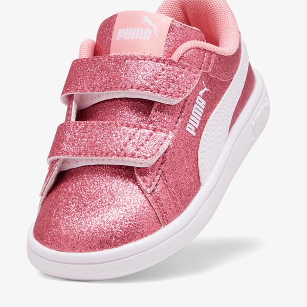 Puma PumaSmash 3.0 Glit Glam V In Pembe Kız Çocuk Günlük Spor Ayakkabı