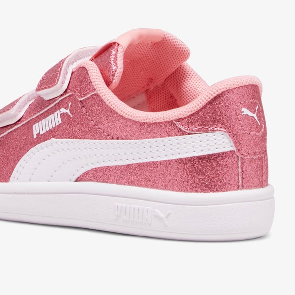 Puma PumaSmash 3.0 Glit Glam V In Pembe Kız Çocuk Günlük Spor Ayakkabı