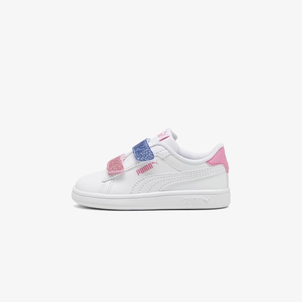 Puma PumaSmsh3.0L GlttrVlcr V Inf Beyaz Kız Çocuk Günlük Spor Ayakkabı