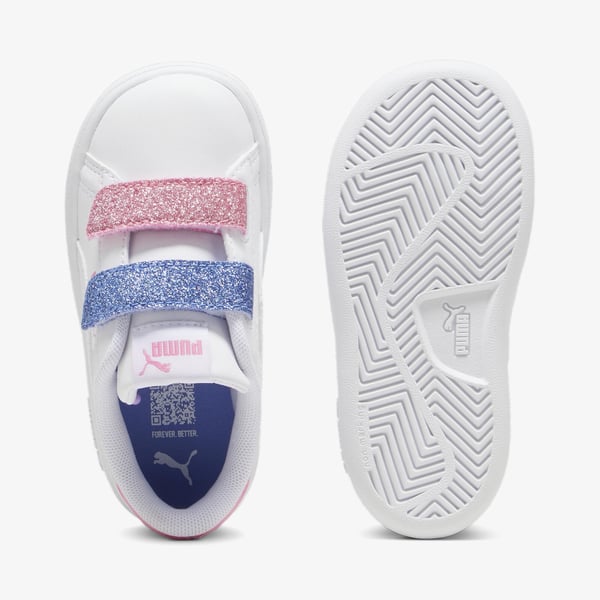 Puma PumaSmsh3.0L GlttrVlcr V Inf Beyaz Kız Çocuk Günlük Spor Ayakkabı