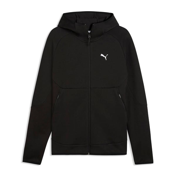 Puma PUMATECH Full-Zip Hoodie Siyah Erkek Sweatshirt