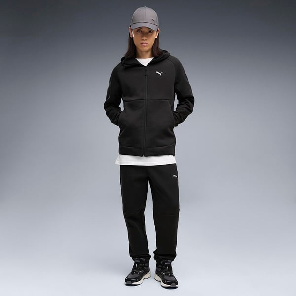 Puma PUMATECH Full-Zip Hoodie Siyah Erkek Sweatshirt