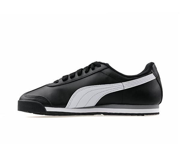 Puma Roma Basic-black-white-puma silver Siyah Erkek Günlük Spor Ayakkabı