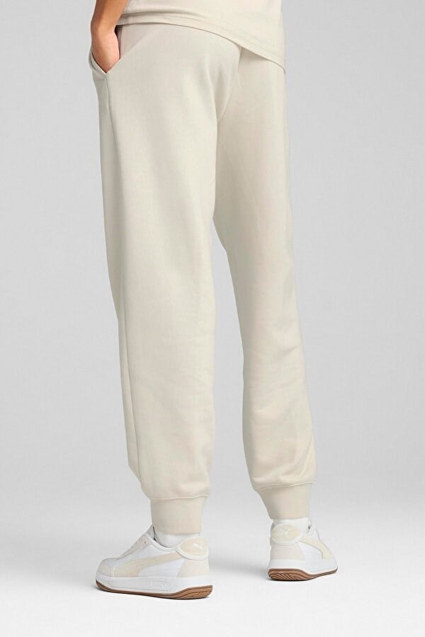 Puma SCRIPT Comfort Sweatpants Beyaz Kadın Eşofman Alt