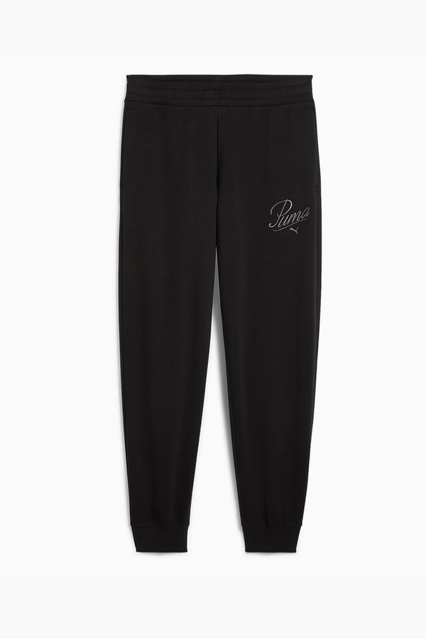 Puma SCRIPT Comfort Sweatpants Siyah Kadın Eşofman Alt