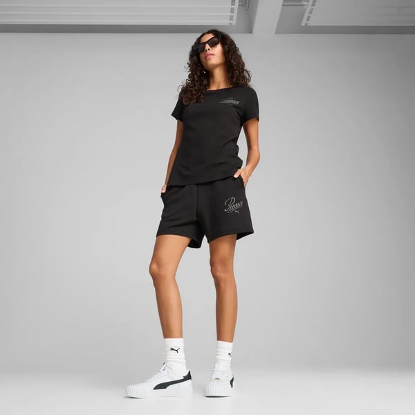 Puma SCRIPT Tee Siyah Kadın T-Shirt
