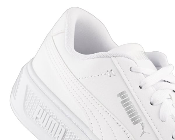 Puma Smash Platform v3 Beyaz Kadın Günlük Spor Ayakkabı