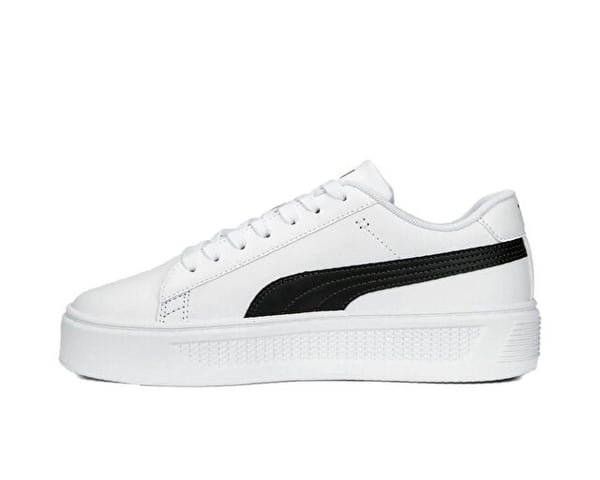 Puma Smash Platform v3 Beyaz Kadın Günlük Spor Ayakkabı