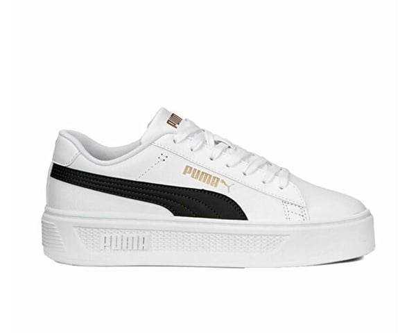 Puma Smash Platform v3 Beyaz Kadın Günlük Spor Ayakkabı