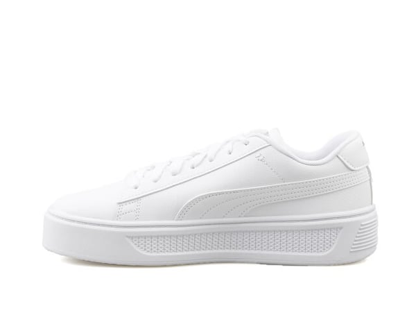 Puma Smash Platform v3 Beyaz Kadın Günlük Spor Ayakkabı