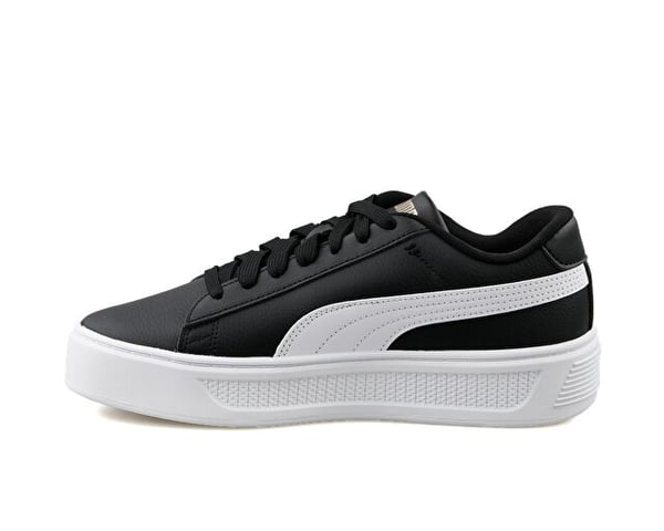 Puma Smash Platform v3 Siyah Kadın Günlük Spor Ayakkabı