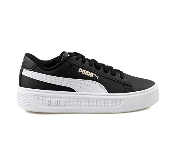 Puma Smash Platform v3 Siyah Kadın Günlük Spor Ayakkabı