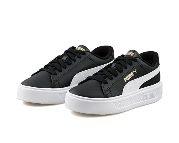 Puma Smash Platform v3 Siyah Kadın Günlük Spor Ayakkabı