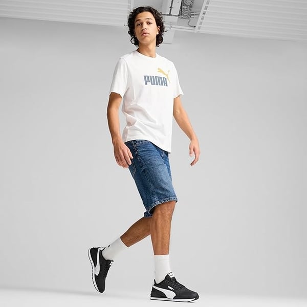 Puma ST Runner v4 L Siyah Erkek Günlük Spor Ayakkabı