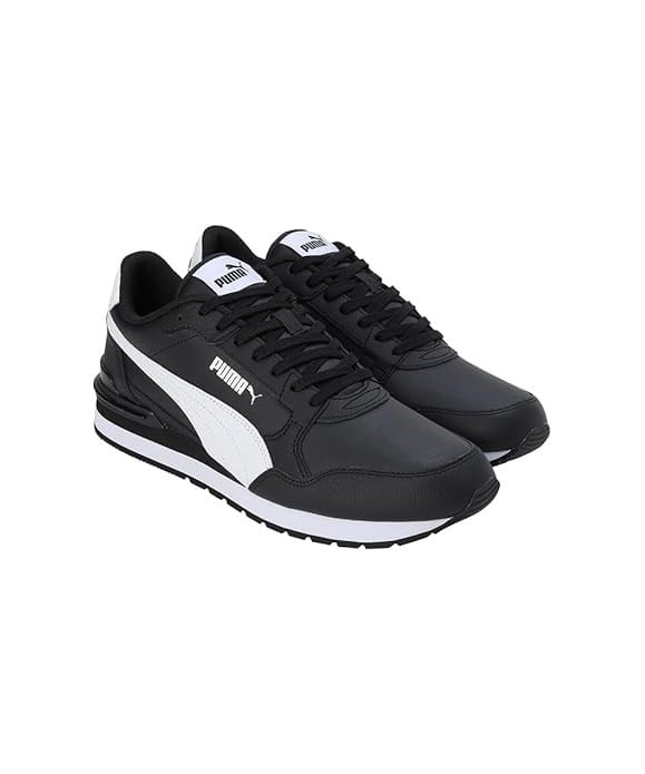 Puma ST Runner v4 L Siyah Erkek Günlük Spor Ayakkabı
