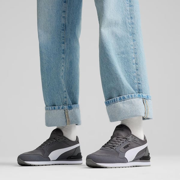 Puma ST Runner v4 Mesh Gri Unisex Günlük Spor Ayakkabı
