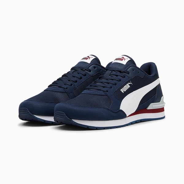 Puma ST Runner v4 Mesh Lacivert Erkek Günlük Spor Ayakkabı