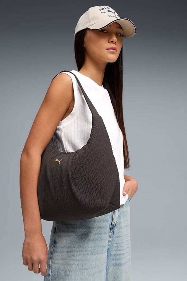 Puma UP Slouchy Hobo Bag Siyah Kadın Spor Çanta
