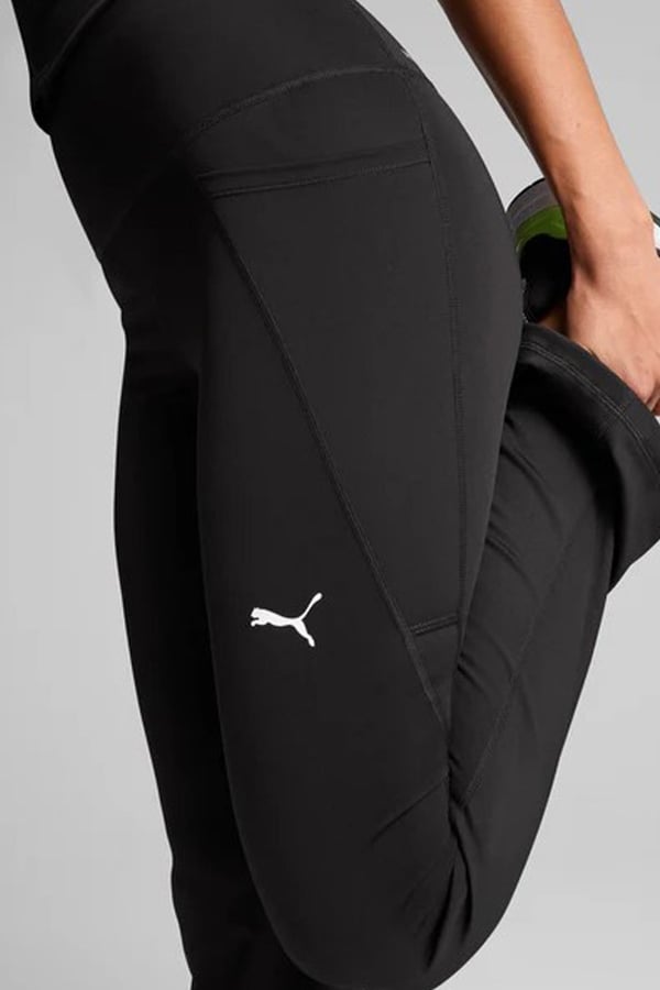Puma W TAD ESSNTL HW BOOTCUT PANT Siyah Kadın Eşofman Alt
