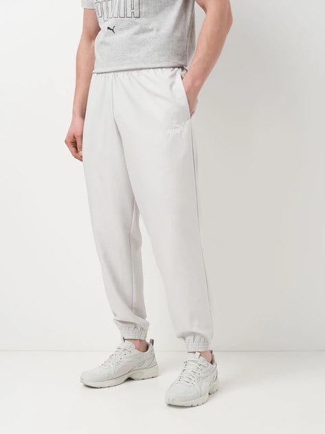 Puma Woven Colorblock Tracksuit Gri Erkek Eşofman Takımı