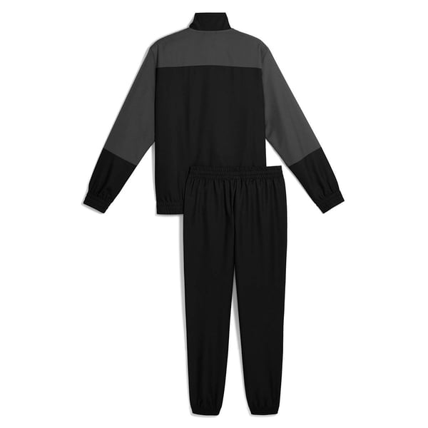 Puma Woven Colorblock Tracksuit Siyah Erkek Eşofman Takımı