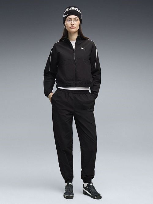 Puma Woven Suit cl Siyah Kadın Eşofman Takımı