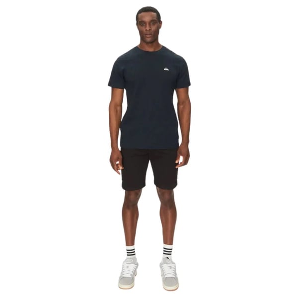Quiksilver BASIC SS TEE YOUNG MEN Siyah Erkek T-Shirt