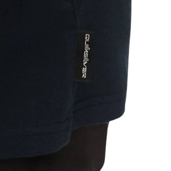 Quiksilver BASIC SS TEE YOUNG MEN Siyah Erkek T-Shirt