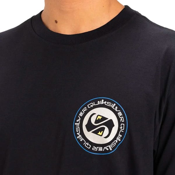 Quiksilver CIRCLE BACK SS Siyah Erkek T-Shirt
