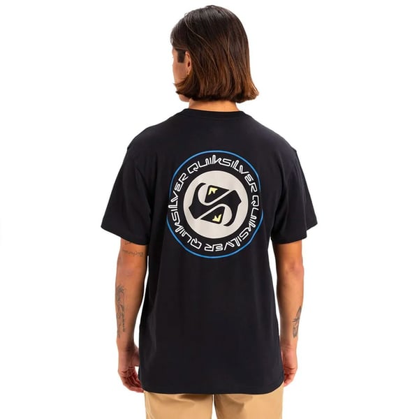 Quiksilver CIRCLE BACK SS Siyah Erkek T-Shirt