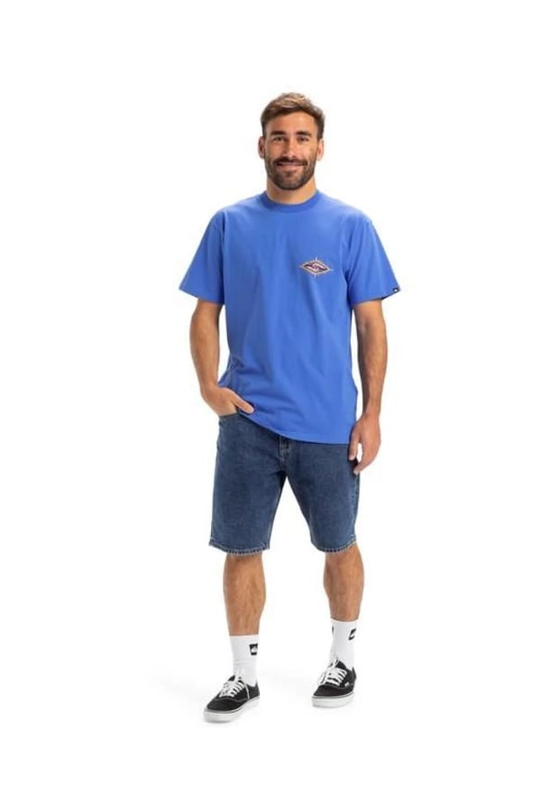 Quiksilver EV BEACH BLAST SS Açık Mavi Erkek T-Shirt