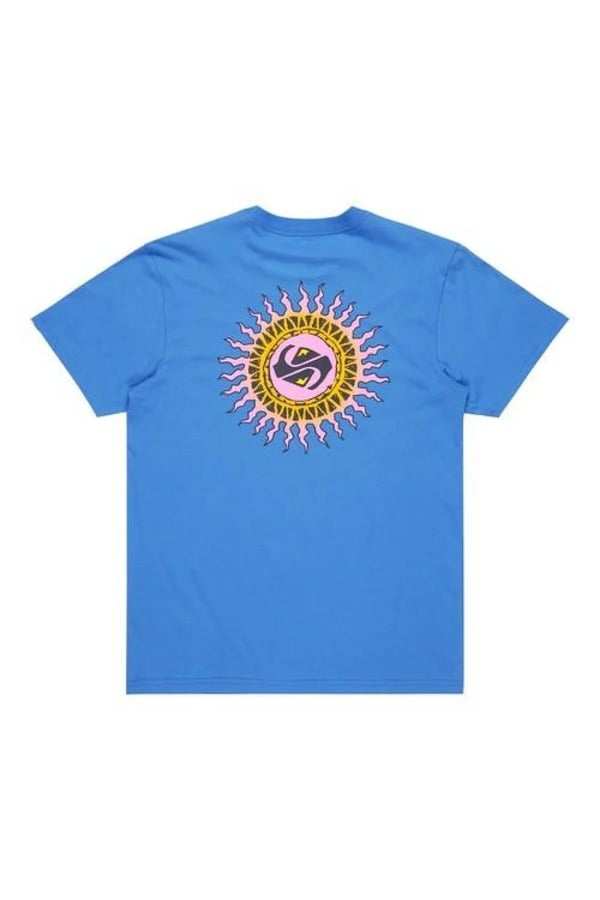Quiksilver EV BEACH BLAST SS Açık Mavi Erkek T-Shirt