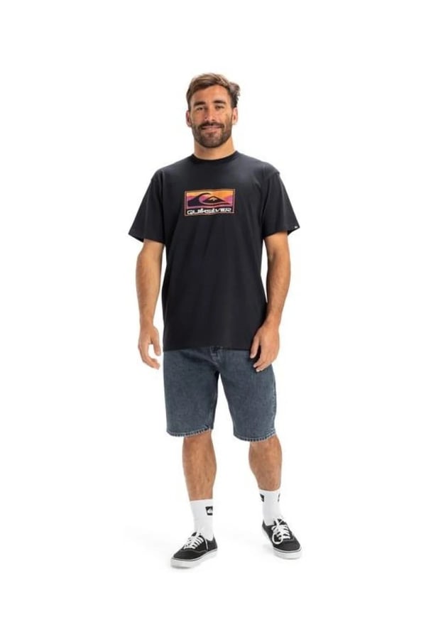 Quiksilver EV GRADIENT BOX SS Lacivert Erkek T-Shirt
