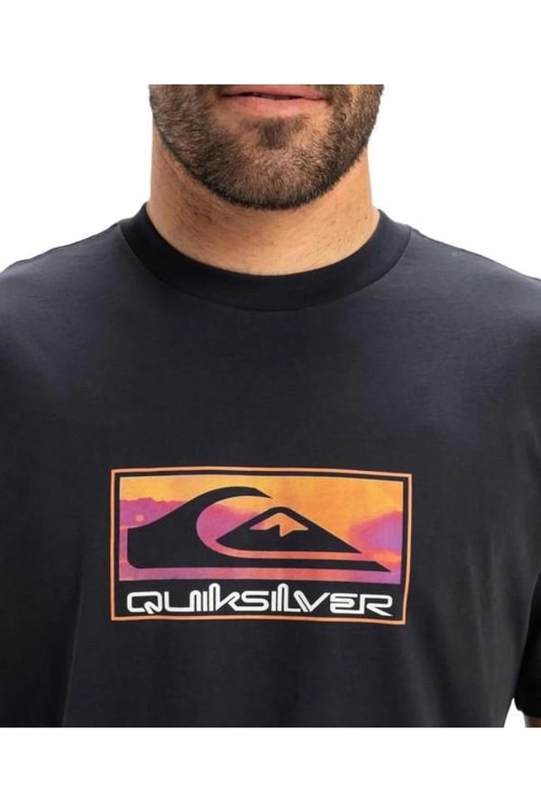 Quiksilver EV GRADIENT BOX SS Lacivert Erkek T-Shirt