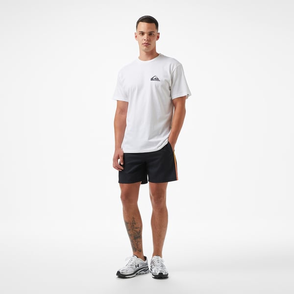 Quiksilver EV MINI LOGO SS Beyaz Erkek T-Shirt
