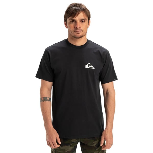 Quiksilver EV MINI LOGO SS Siyah Erkek T-Shirt