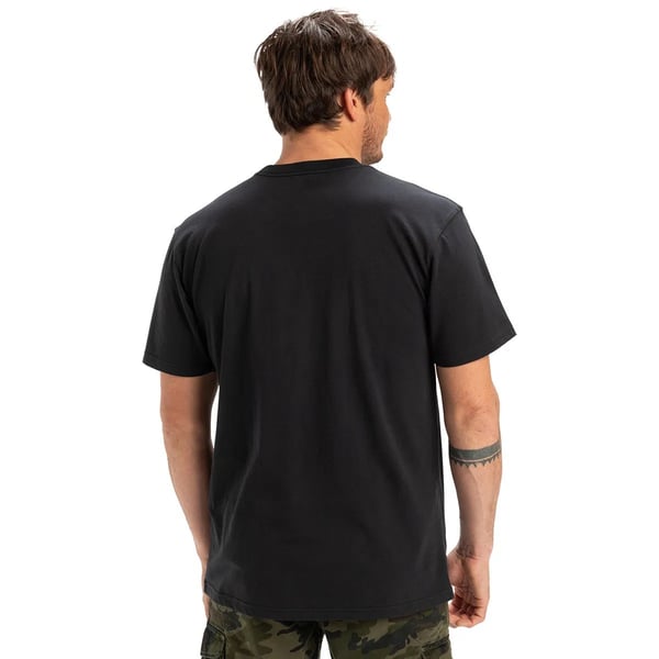 Quiksilver EV MINI LOGO SS Siyah Erkek T-Shirt