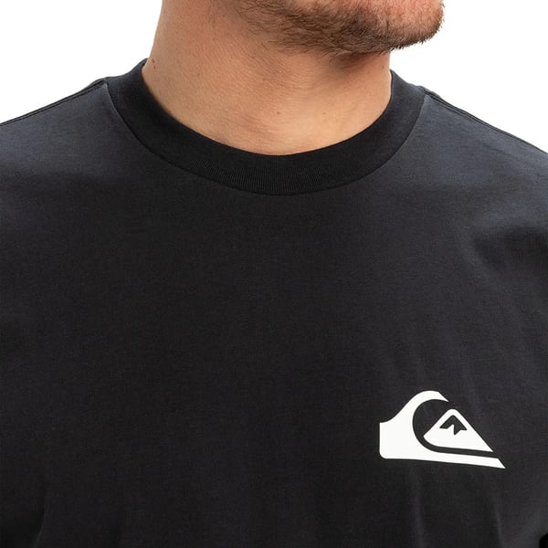 Quiksilver EV MINI LOGO SS Siyah Erkek T-Shirt