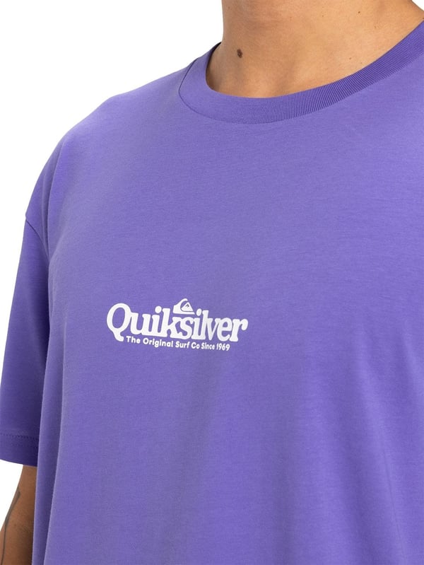 Quiksilver FINELINE SS Mor Erkek T-Shirt