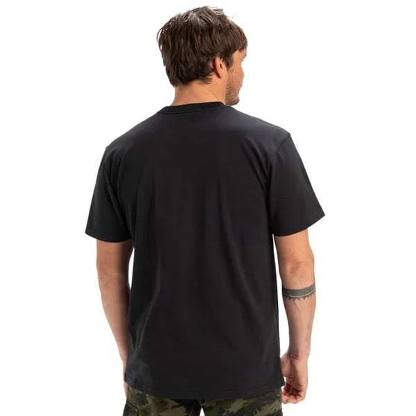 Quiksilver FINELINE SS Siyah Erkek T-Shirt