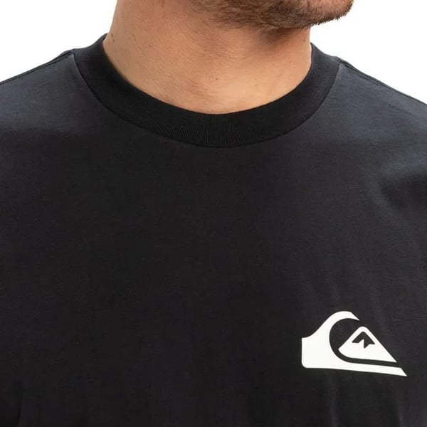 Quiksilver FINELINE SS Siyah Erkek T-Shirt